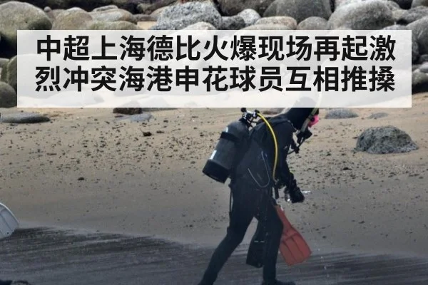中超上海德比火爆现场再起激烈冲突海港申花球员互相推搡